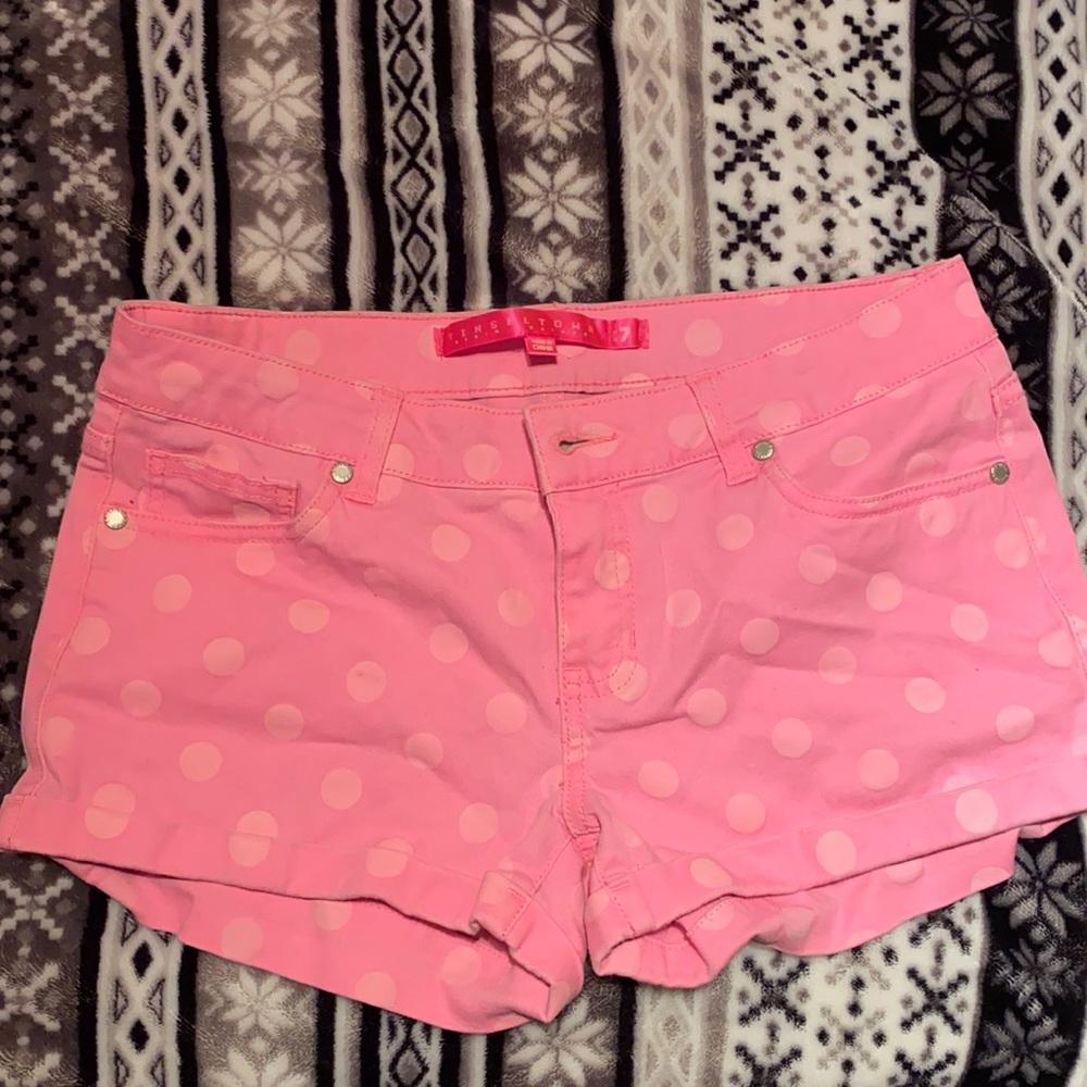 Pink shorts